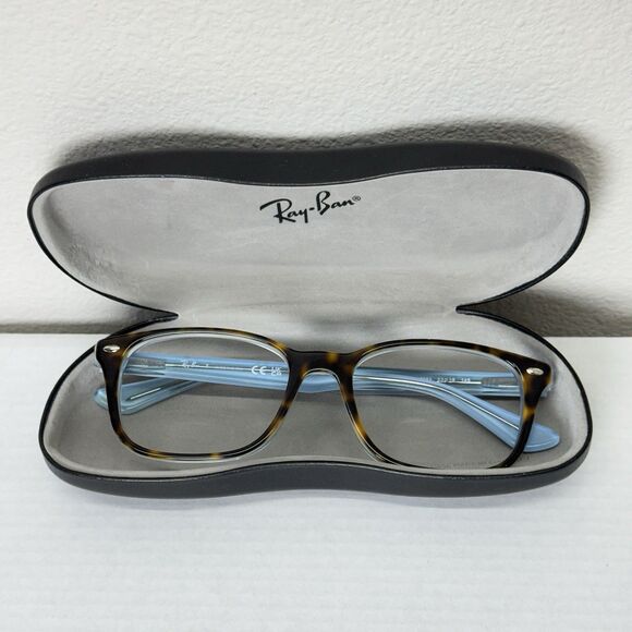 Ray Ban Eyeglasses Tortoise FRAMES ONLY NO LENSES RB 5375 5883, 53-18-145 Brown - Picture 13 of 13